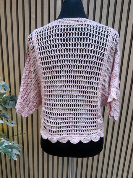 Floral crochet Jumper