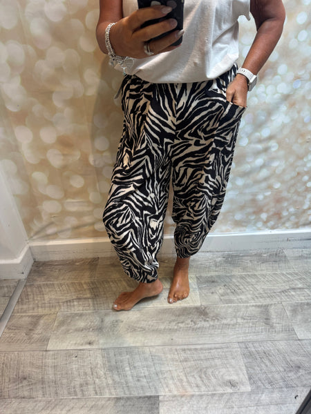 Silky balloon Trousers