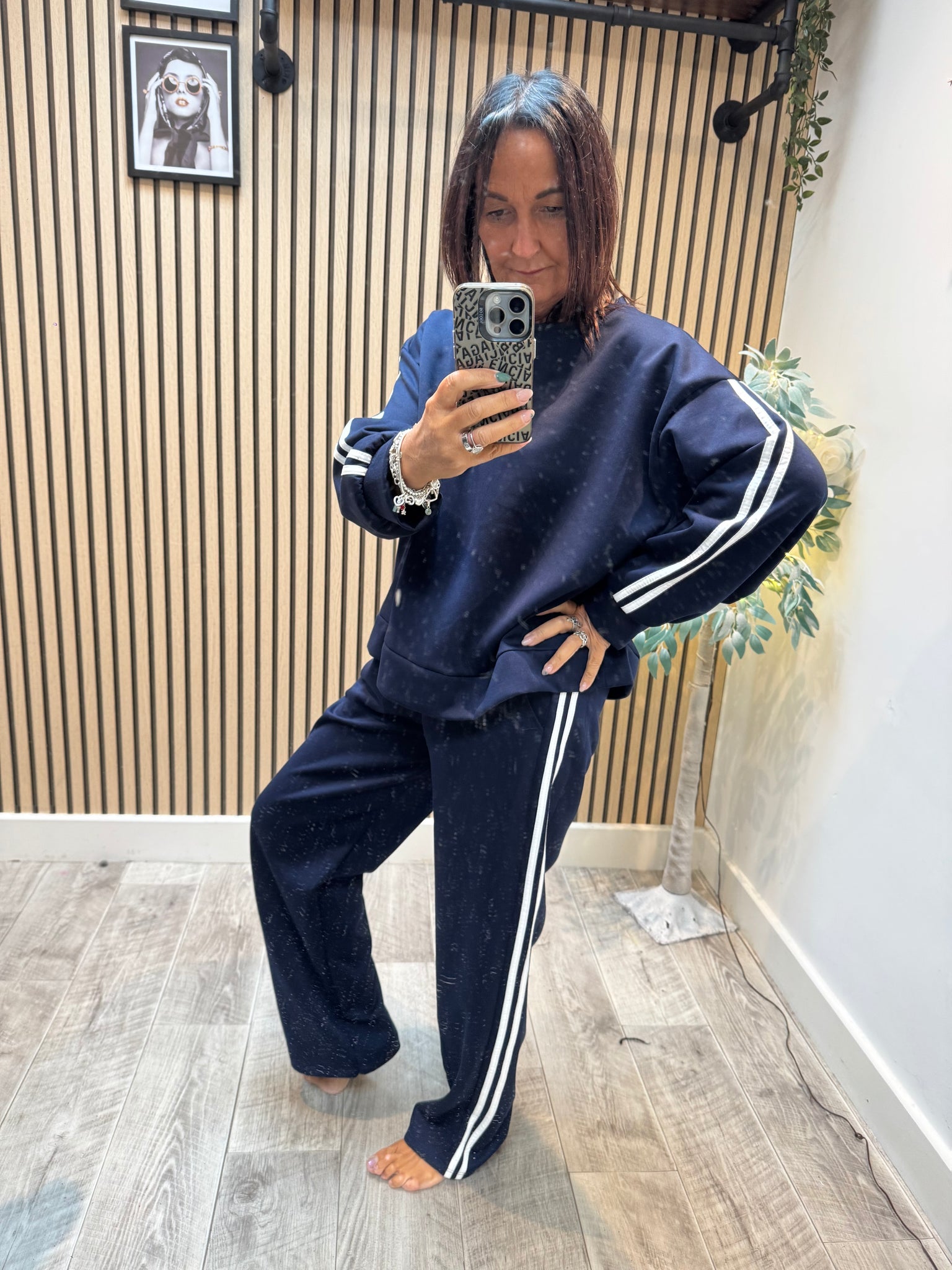 Scuba Striped Jogger  set