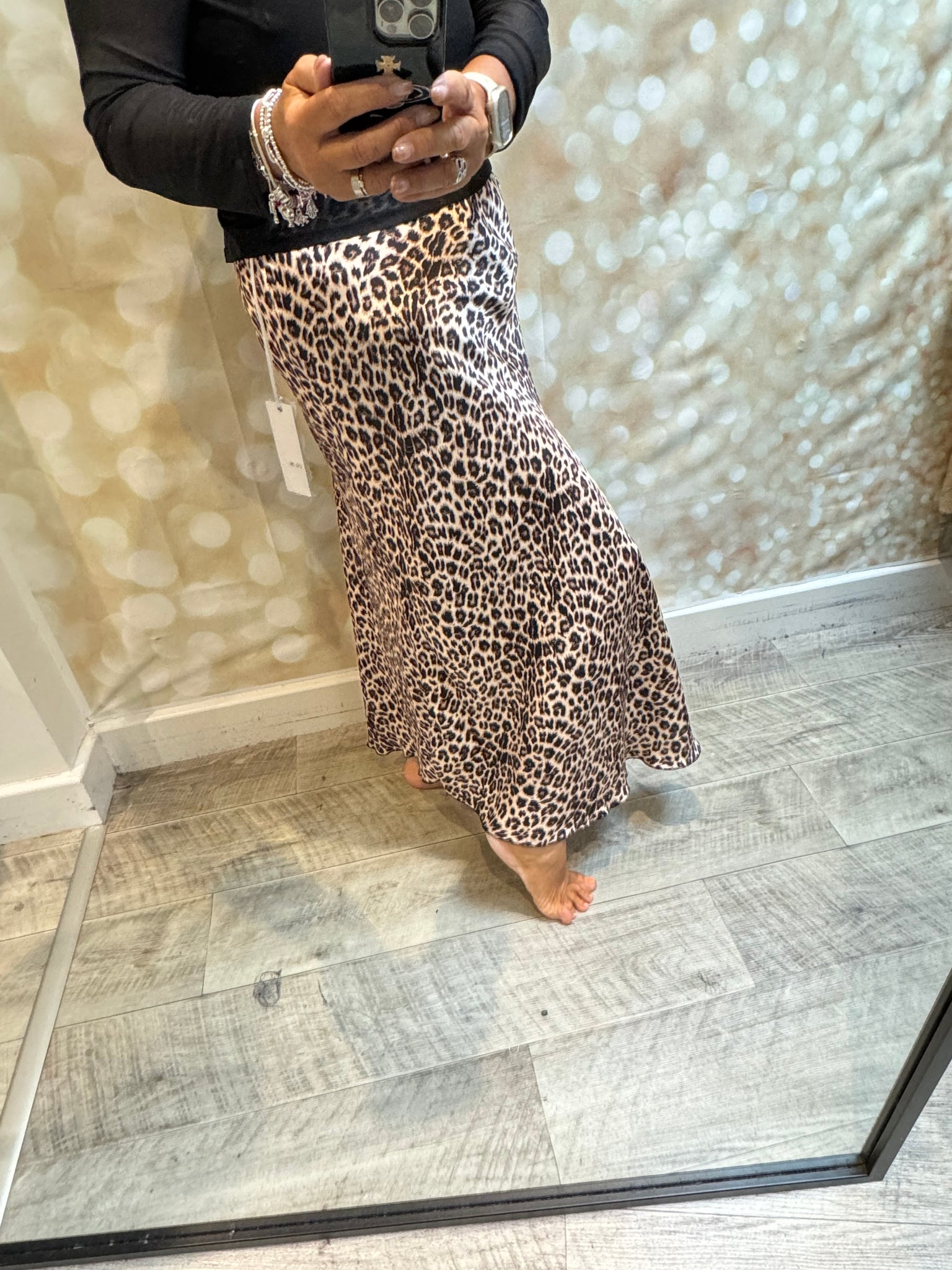 Studio Silky longline Skirt