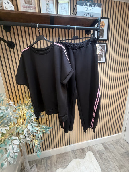 Scuba Stripe Jogger  set