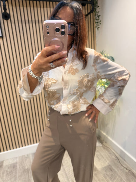 Scuba Palazzo Trousers