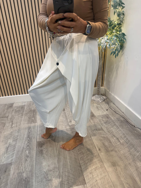 Dressy Wrap Front Trousers