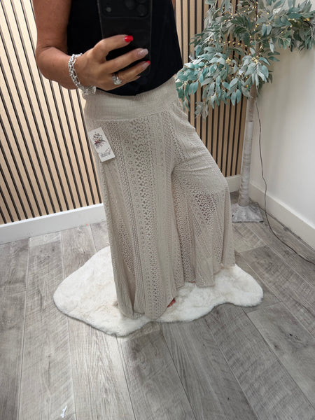Lace Culotte Trousers