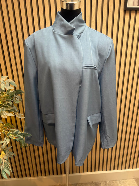 Inspired One Button Blazer
