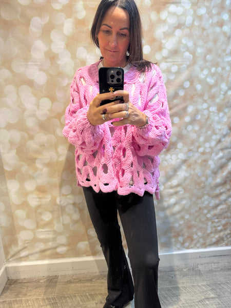 Chunky Knit  Wave Jumper