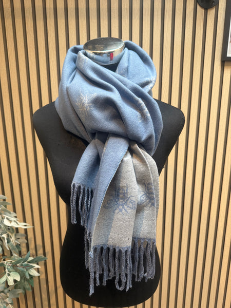 Double sided Wooly scarves