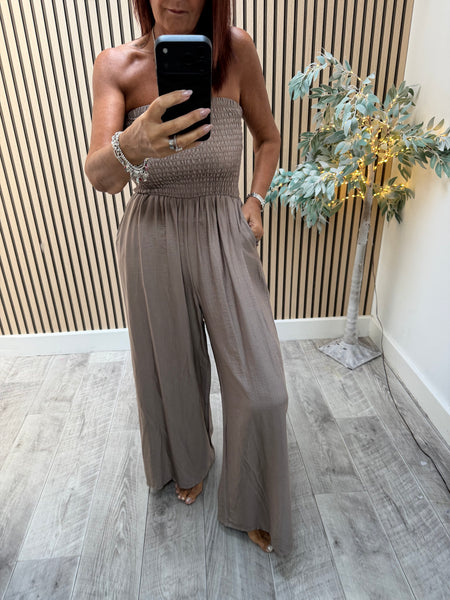 Bandeau Top Palazzo  Jumpsuit