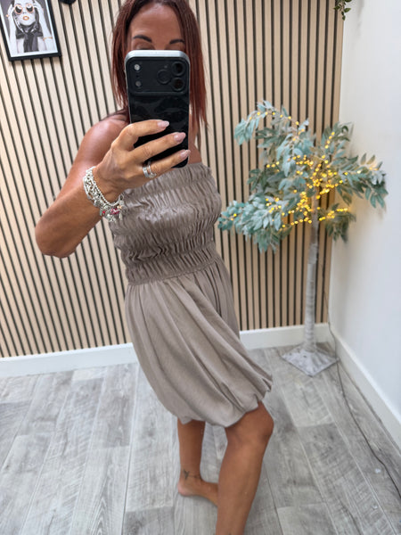 Bandeau Top puff leg  Playsuit