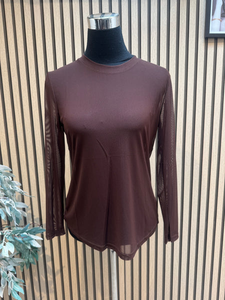 Studio Sheer Layering Top