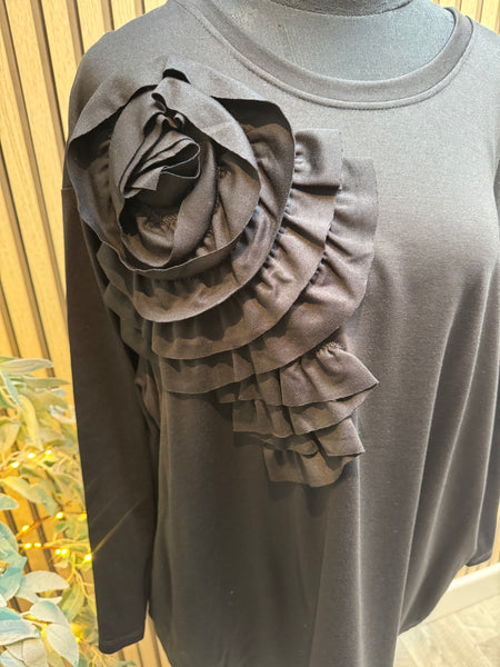 Corsage Scuba Dress