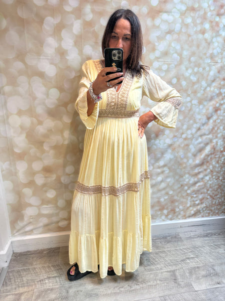 Cheesecloth Maxi Dress