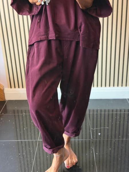 Needlecord trouser / tunic set