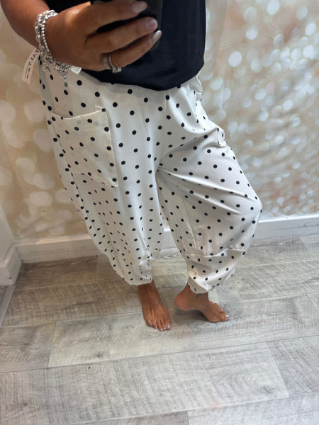 Silky balloon Trousers