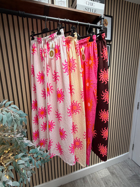 Sunflower  Palazzo Trousers