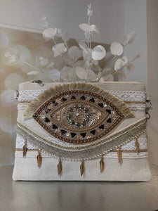 Hessian Clutch Bags