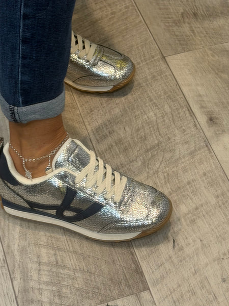 Metallic Crackled  Trainer