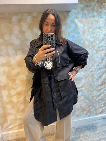 Fly Midi Hooded Coat