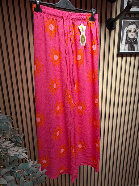 Sunflower  Palazzo Trousers