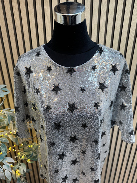 Sequin Star Top