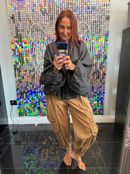 Bubble Sleeve  Oversized Jacket