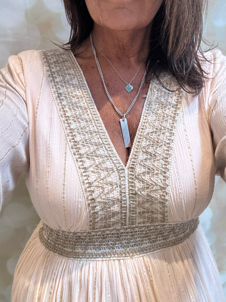 Cheesecloth Maxi Dress