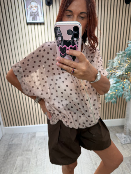 Silky Bomber Jacket with short sleeves