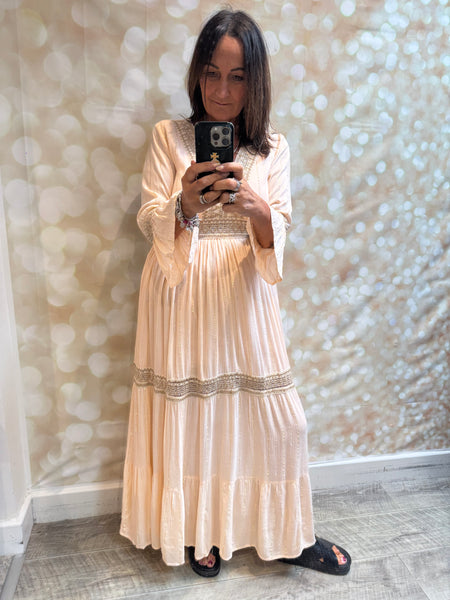 Cheesecloth Maxi Dress