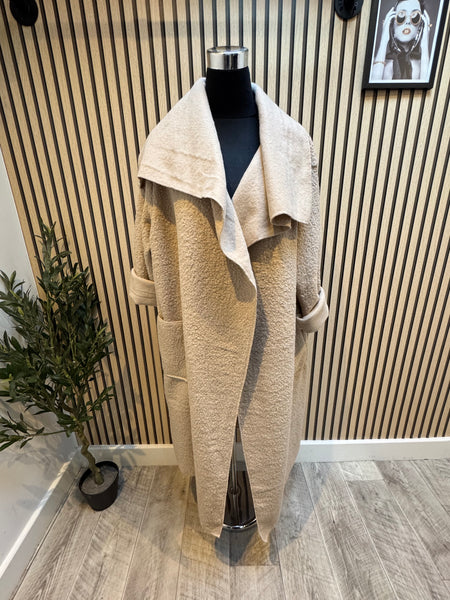 Waterfall Wool Mix Coat