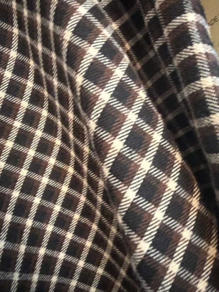 Checked Hanky Hem Skirt