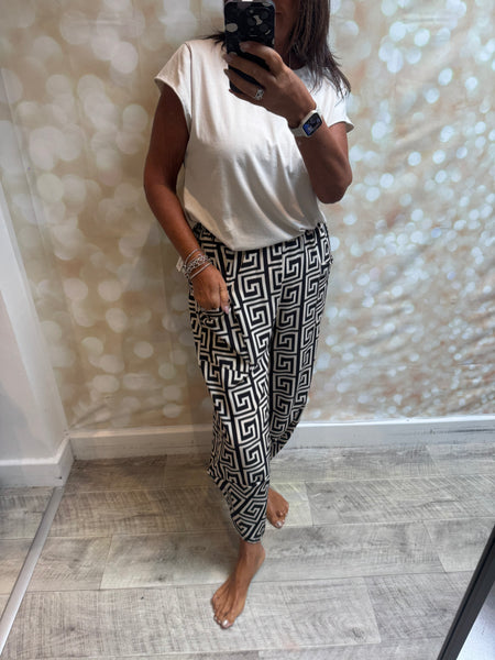 Silky balloon Trousers