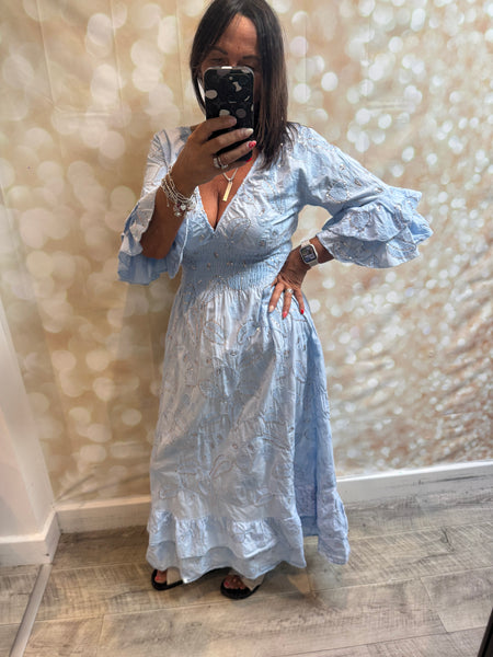 Studio Sequin Embellished  Maxi Dress