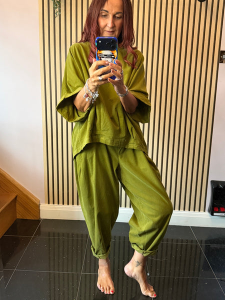 Needlecord trouser / tunic set