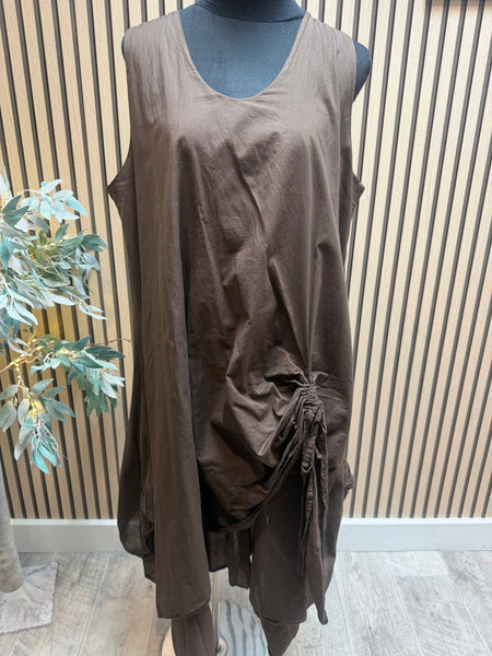 Studio Rouched swing dress