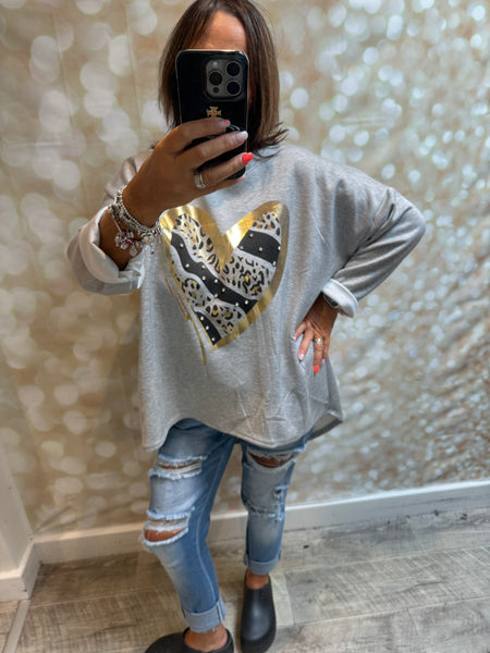 Scuba Heart Sweatshirt