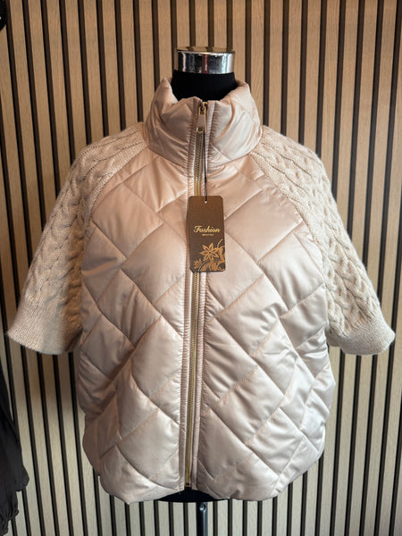 Quilted Short sleeve Jacket