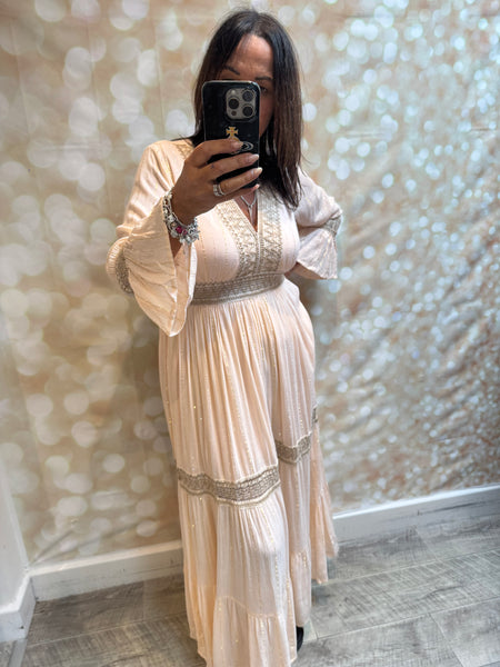 Cheesecloth Maxi Dress