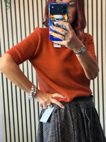 Soft Touch Jumper with short sleeves