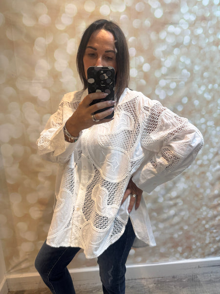 Zeta Otto Cut Out Shirt