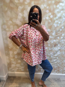 Leopard Neon top