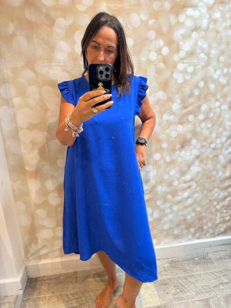 Button back Dress
