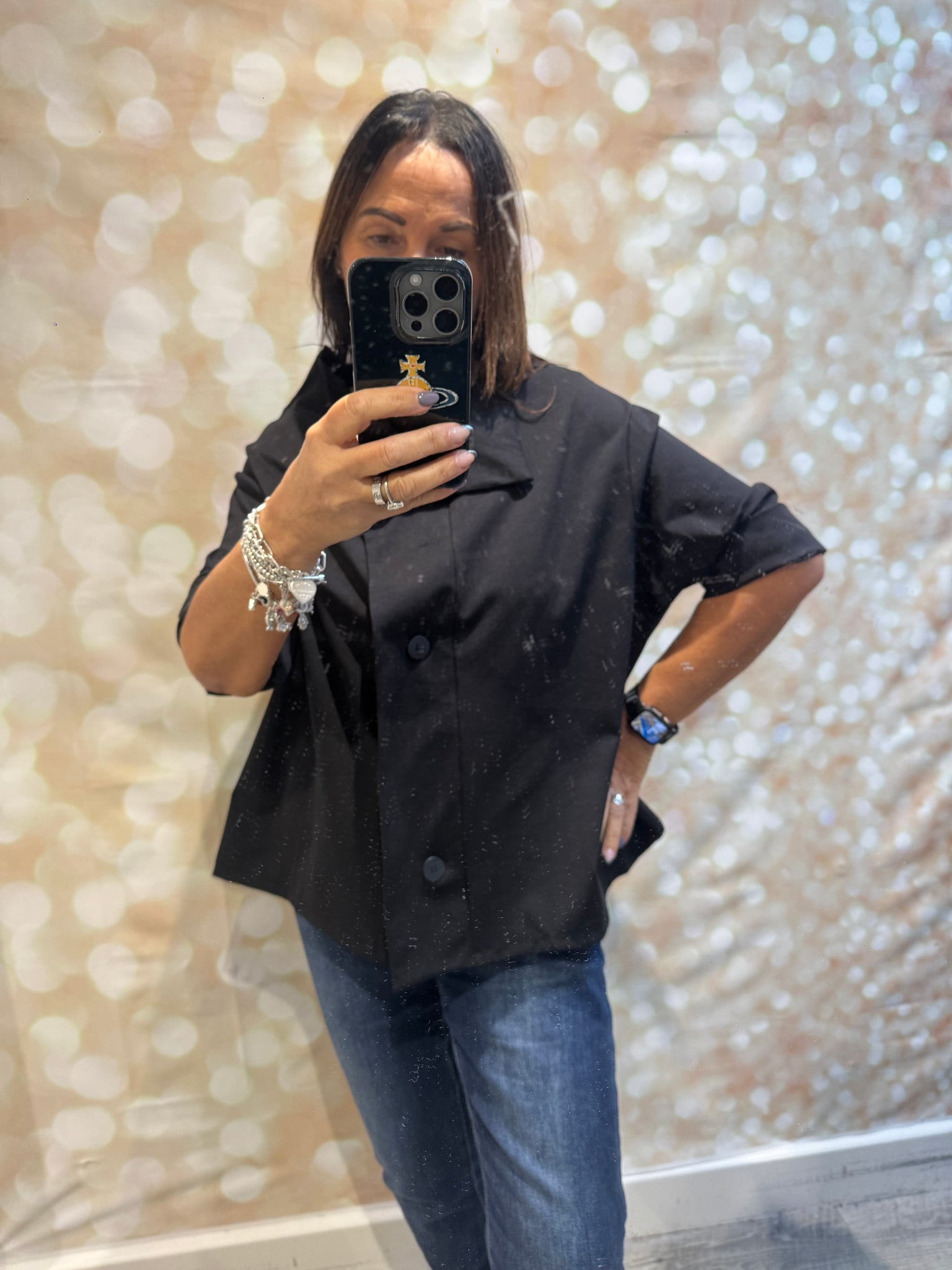 ID Folded Collar Scuba Jacket