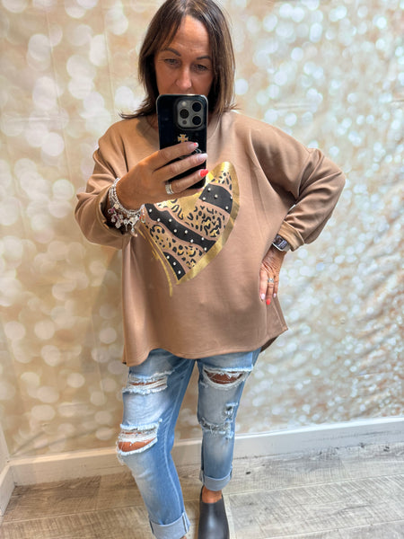 Scuba Heart Sweatshirt