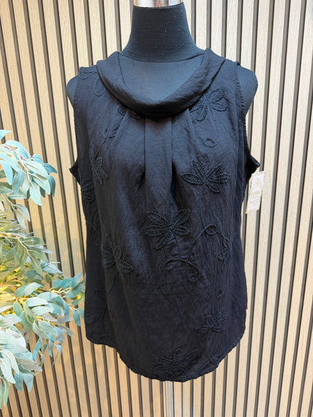 Floral  Boat Neck Top