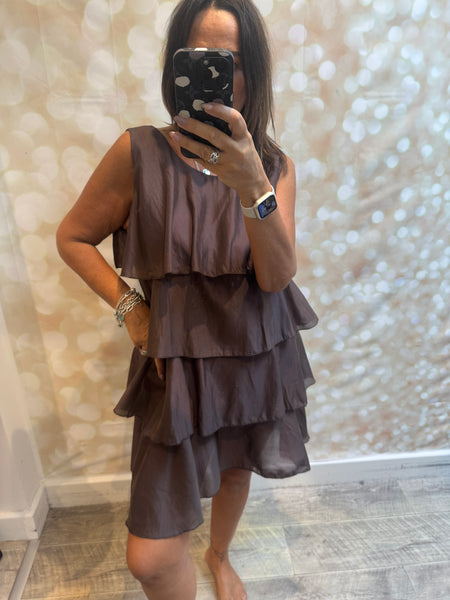 Studio Silky Tiered  Dress