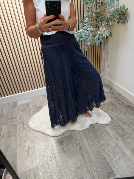 Lace Culotte Trousers