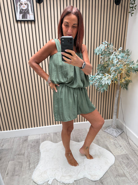 Bubble Hem Top / Shorts Set