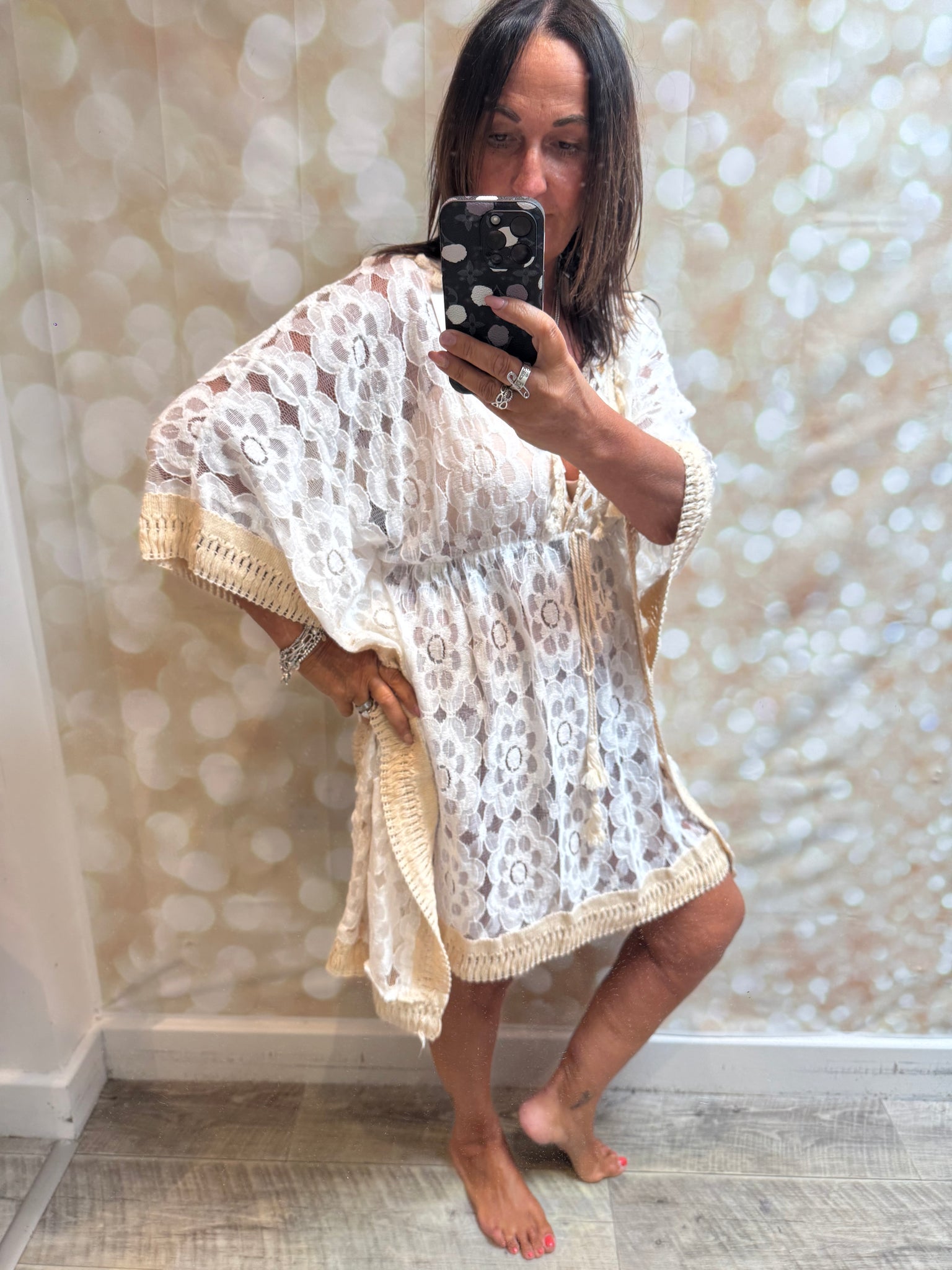 Studio Boho Lace Cover Up