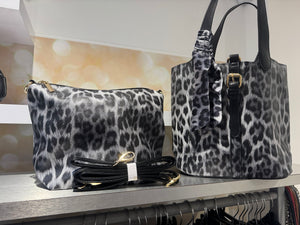 Leopard Bucket Bag