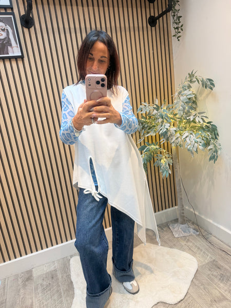 Scuba Asymetric Tunic